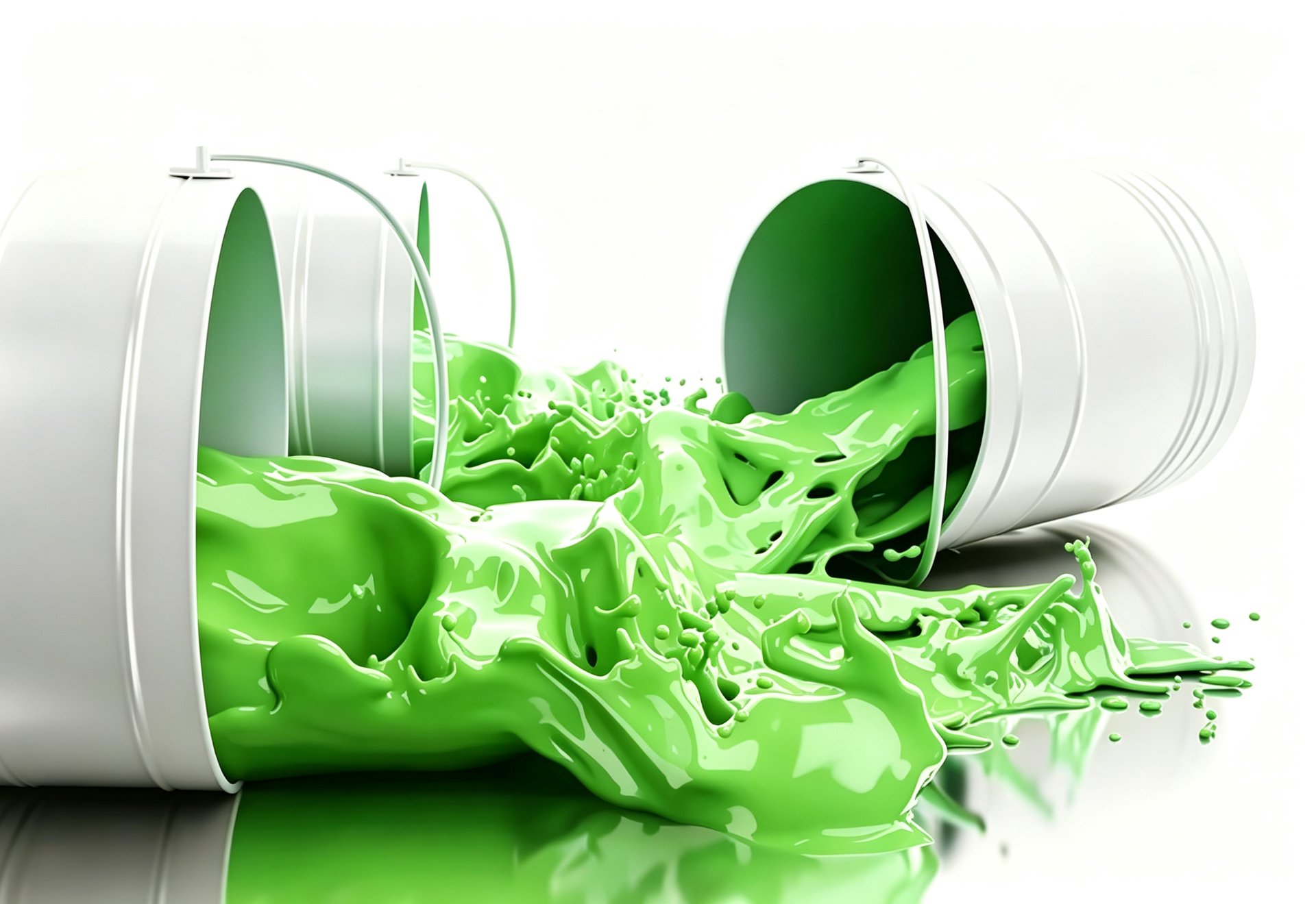 Water based paints application